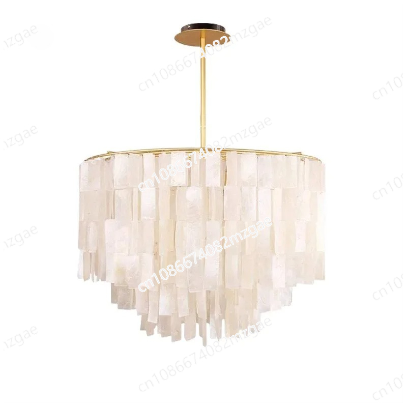 Restaurant Lighting Decoration - Luxury Shell Pendant Lights Modern Home