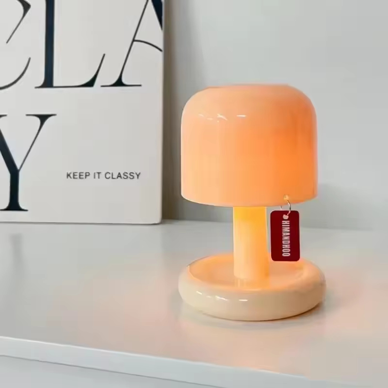 Mushroom Table Lamp - Mini Desktop Sunset Night Lamp Creative