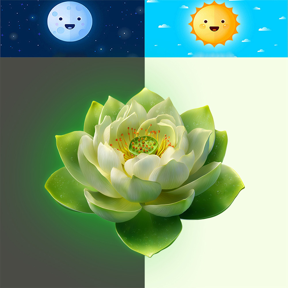 Glow in the Dark Lotus Toilet  - Lighting Decor Rentals review and price