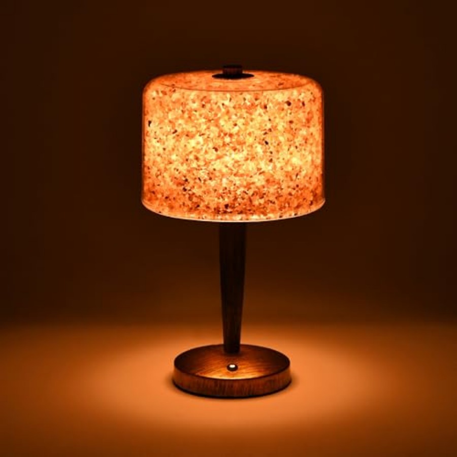 Salt lamp with Touch dimmer Co - Himalayan Salt Lamp review and price