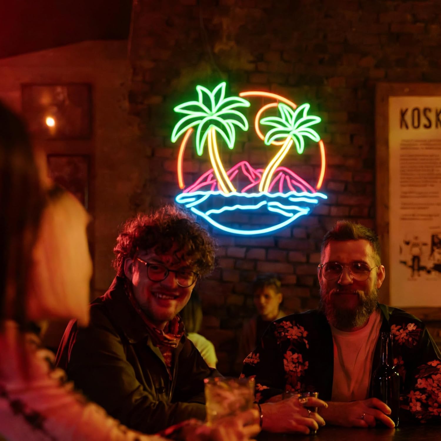 Tropical  Palm Tree LED Neon S - Lighting Decor Rentals review and price