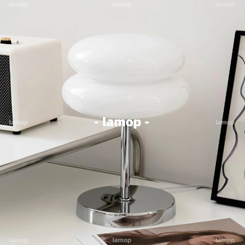 Bauhaus Cream‑Globe Table Lamp - Lighting Decor For Living Room review and price
