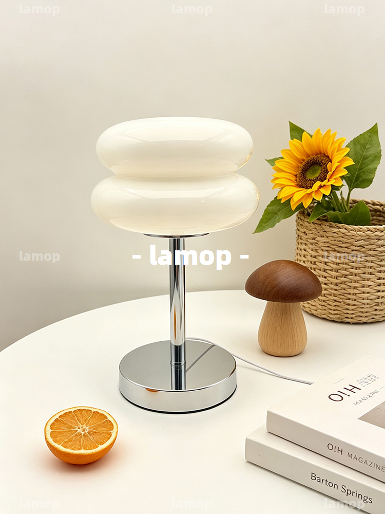 Bauhaus Cream‑Globe Table Lamp - Lighting Decor For Living Room review and price