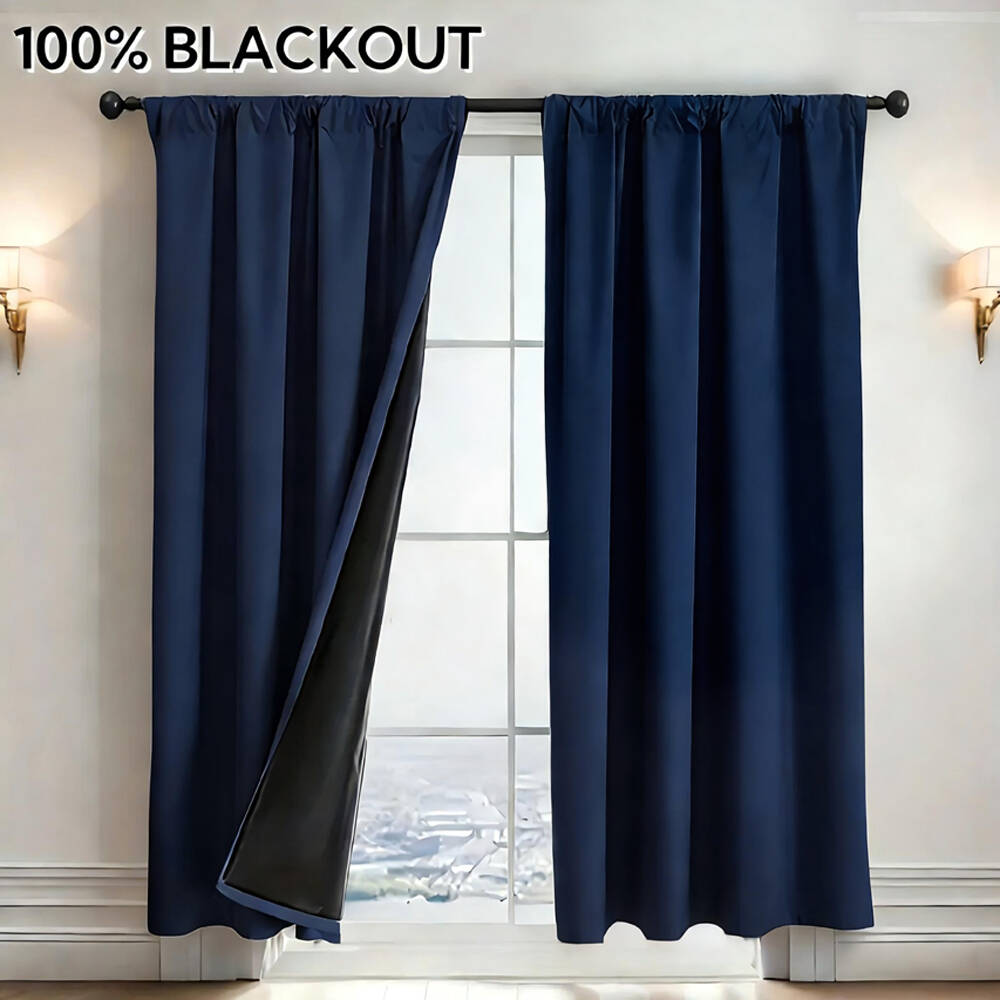 1pc 100% Blackout Curtain with - Lighting Decor Ideas review and price