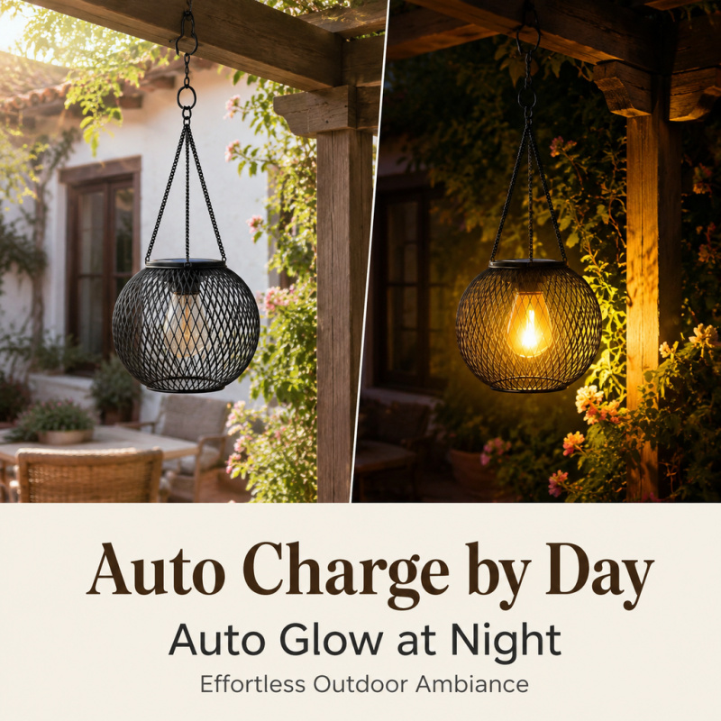Solar Powered LED Hanging Floo - Lighting Decor Ideas review and price