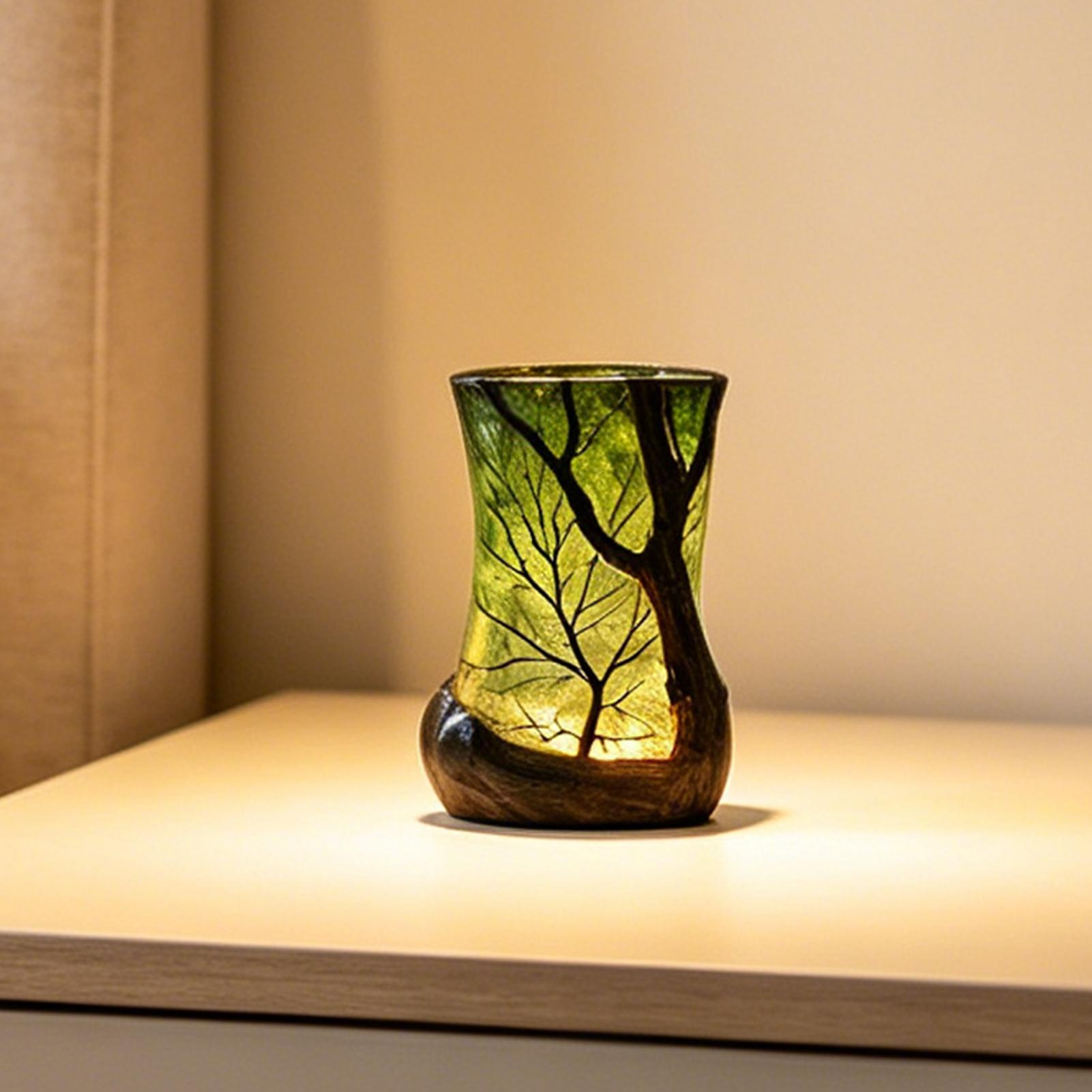 Bedside Table Lamp Forest Nigh - Lighting Decor review and price
