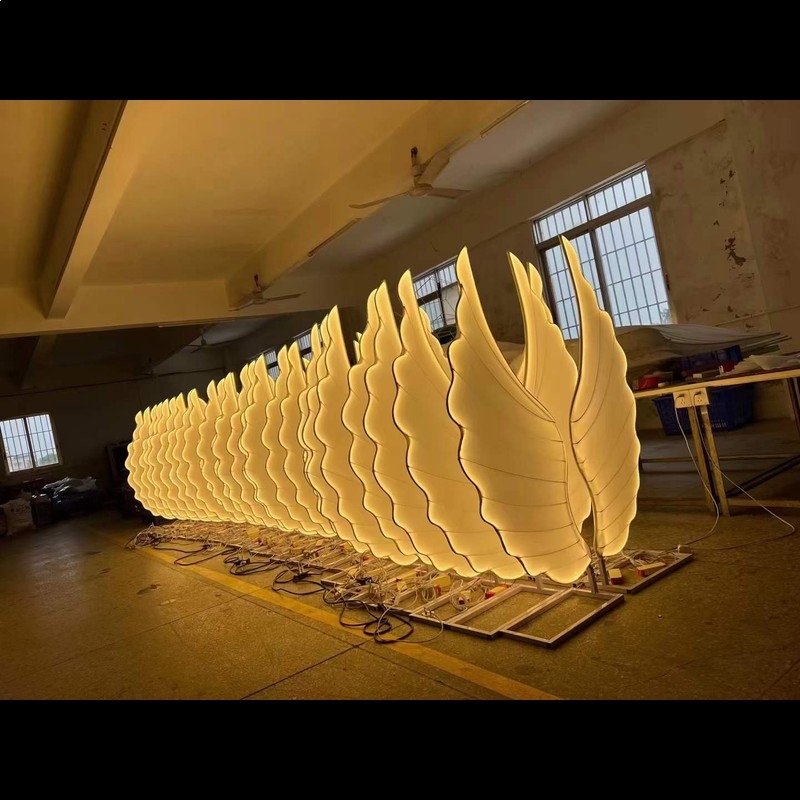 Glowing Angel Wings Light Prop - Lighting Decor Ideas review and price