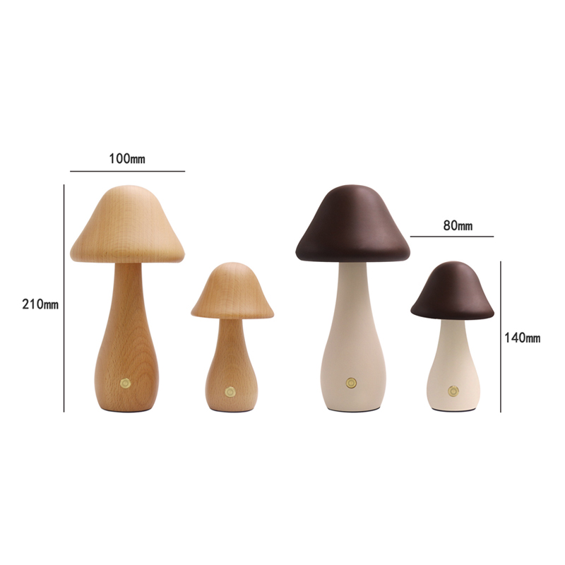 Mushroom Table Lamp Wooden Des - Mushroom Table Lamp review and price