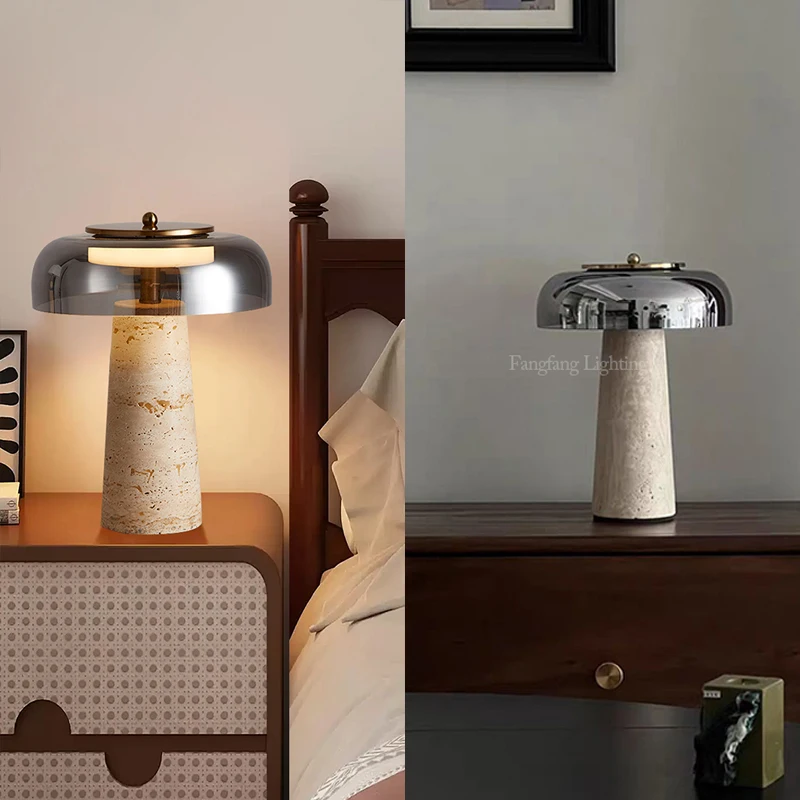 Mushroom Shaped Marble Table L - Mushroom Table Lamp review and price