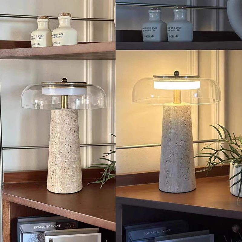 Mushroom Shaped Marble Table L - Mushroom Table Lamp review and price