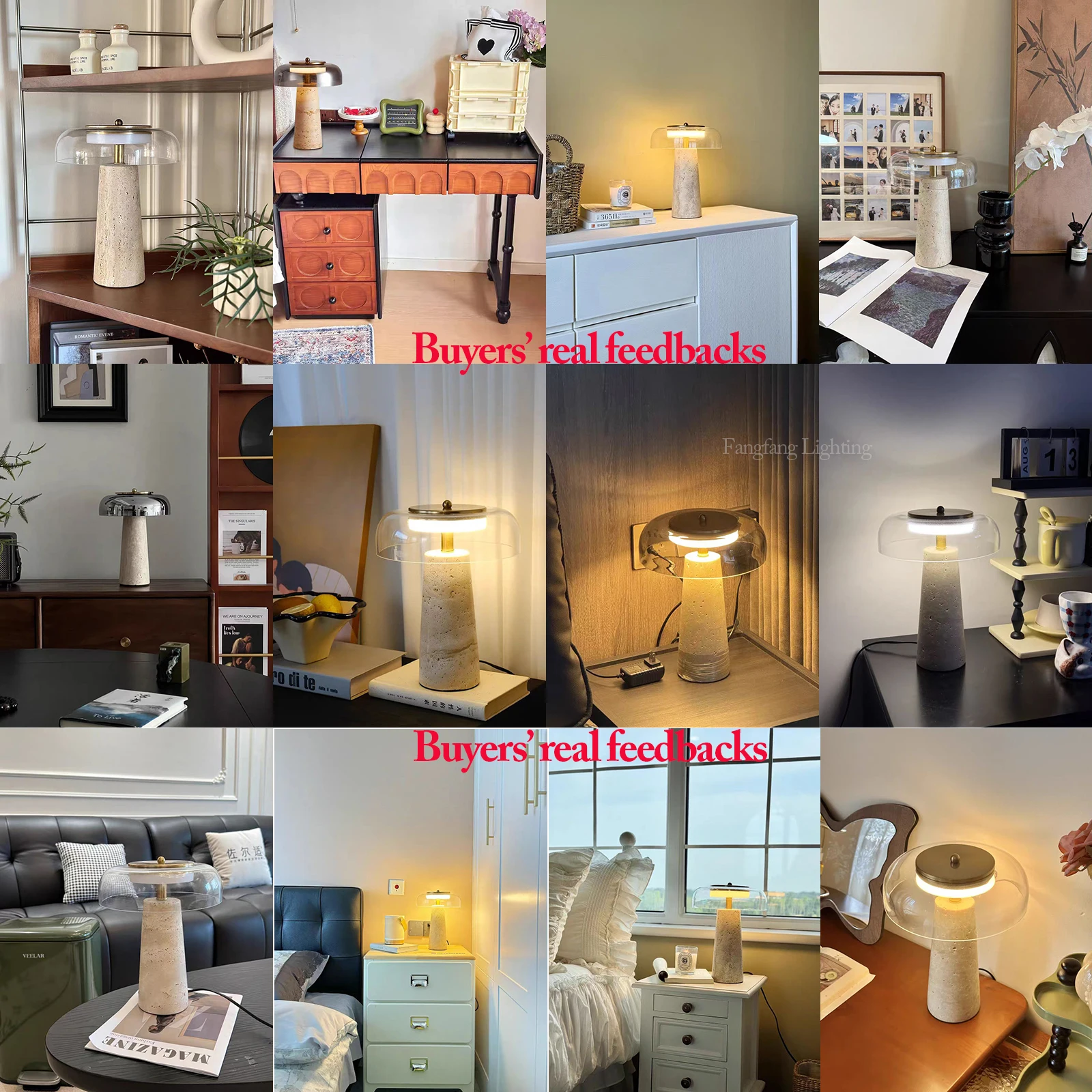 Mushroom Shaped Marble Table L - Mushroom Table Lamp review and price