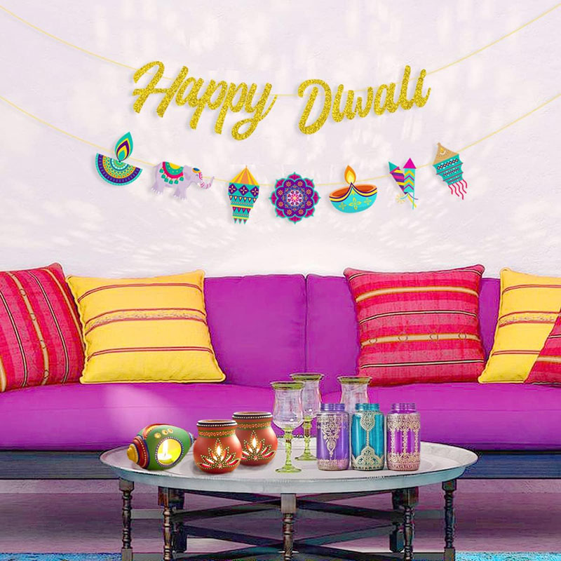 Diwali Party Decorations Happy - Lighting Decoration For Diwali review and price