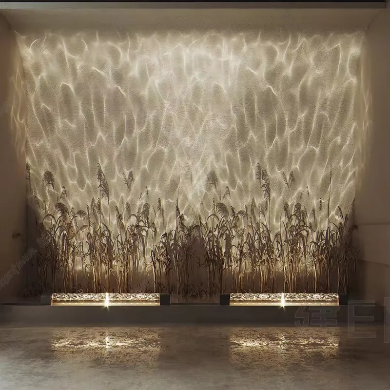 Smart 3D Wall Wash Flame Proje - Lighting Decor For Living Room review and price