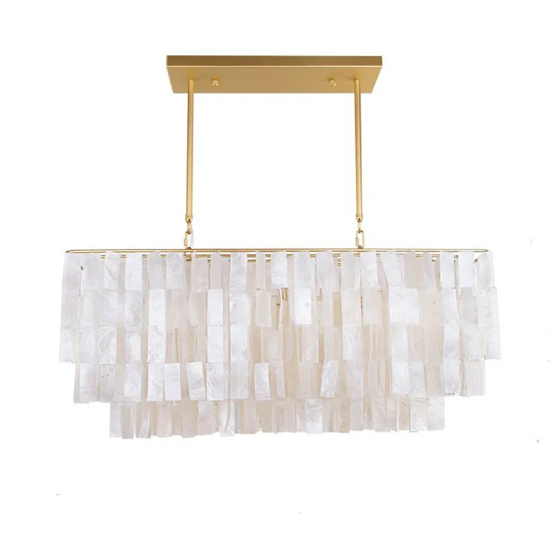Luxury Shell Pendant Lights Mo - Restaurant Lighting Decoration review and price