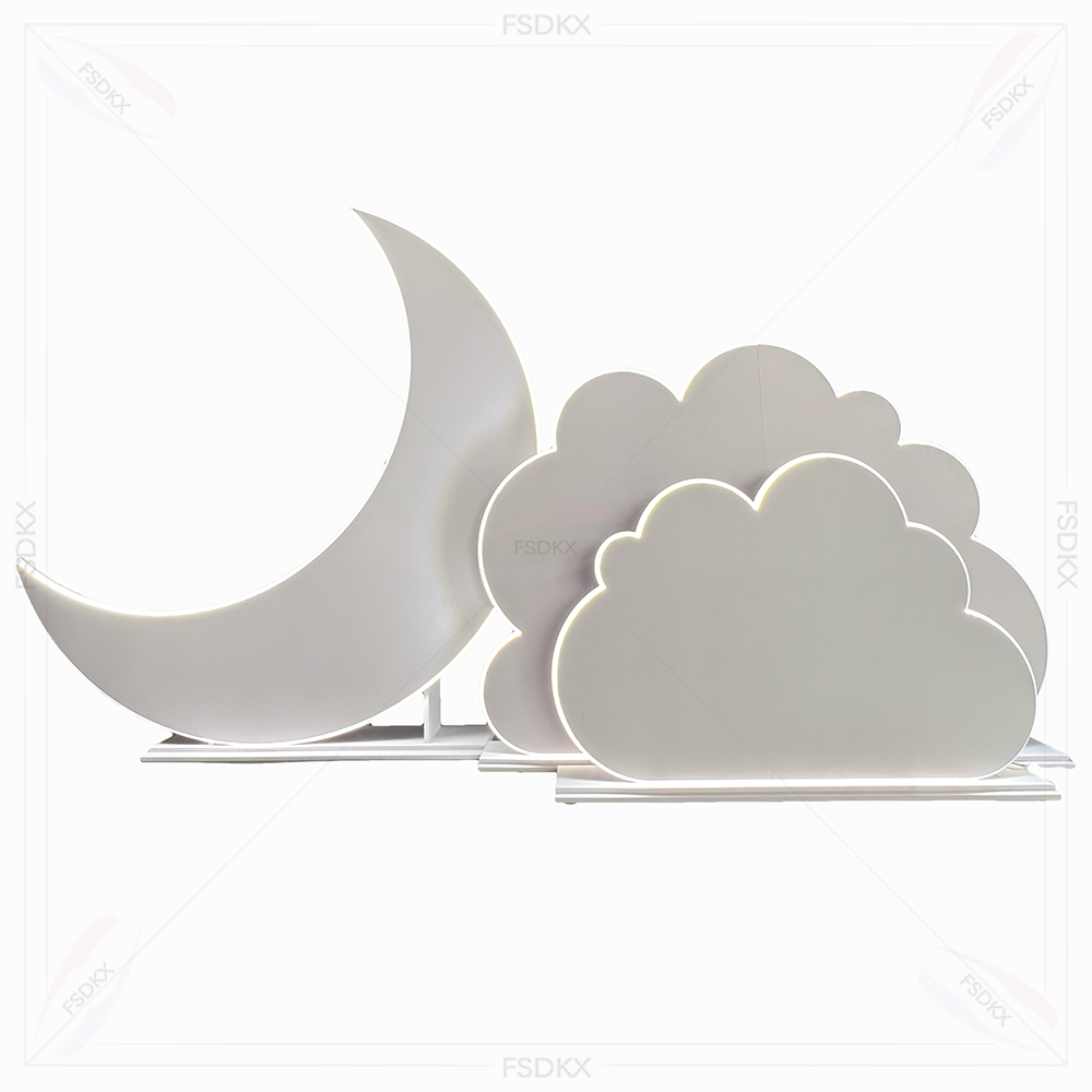 Chic Led Light Moon&Cloud PVC  - Lighting Decor Rentals review and price
