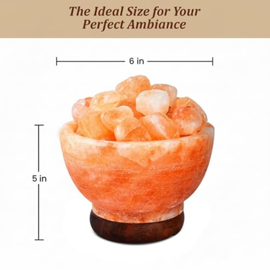Himalayan Pink Salt Lamp Bowl  - Himalayan Salt Lamp review and price