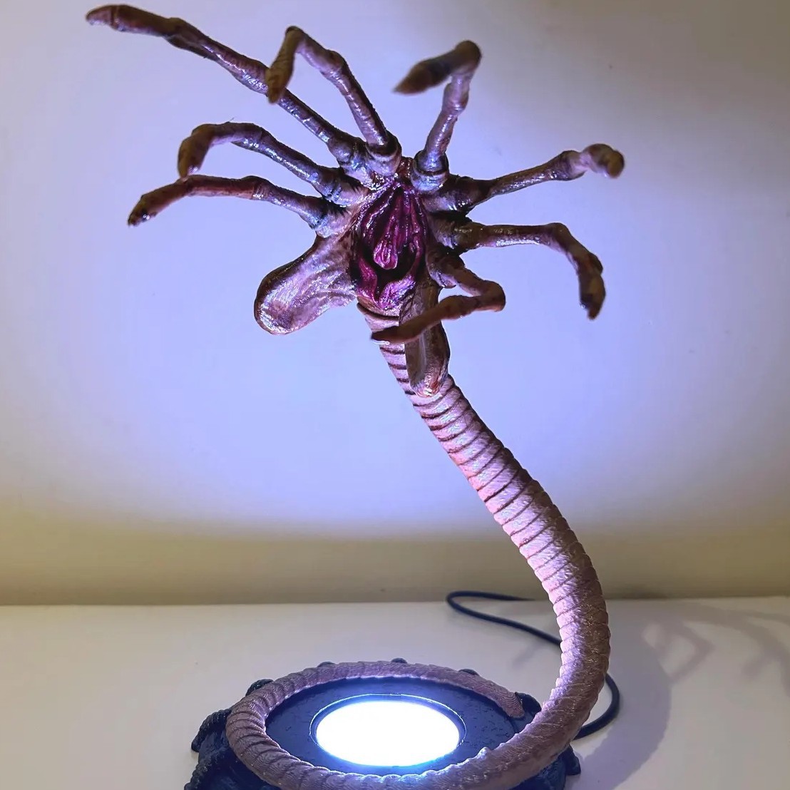 Alien Facehugger Lamp Nightlig - Lighting Decor Ideas review and price