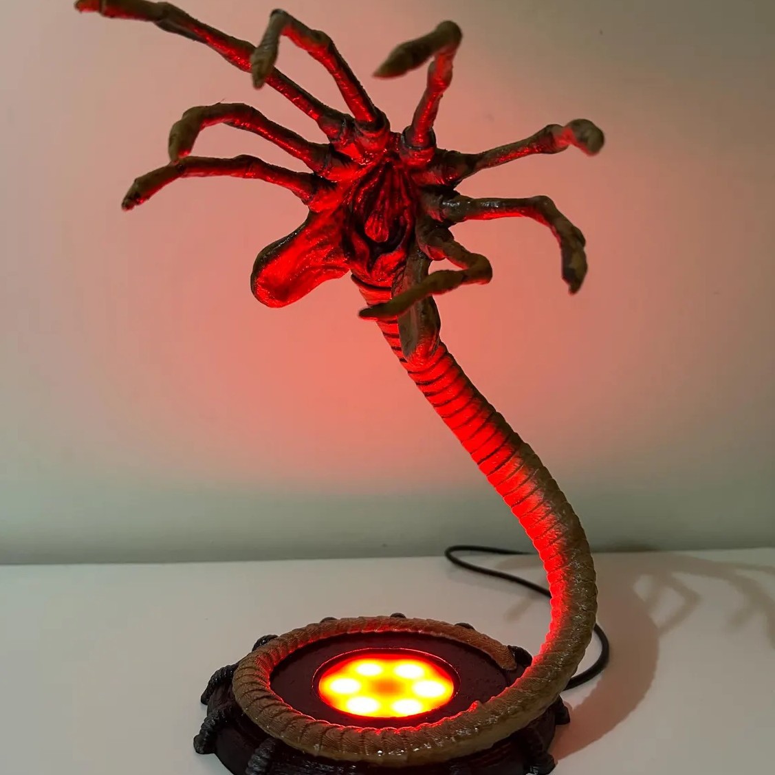 Alien Facehugger Lamp Nightlig - Lighting Decor Ideas review and price