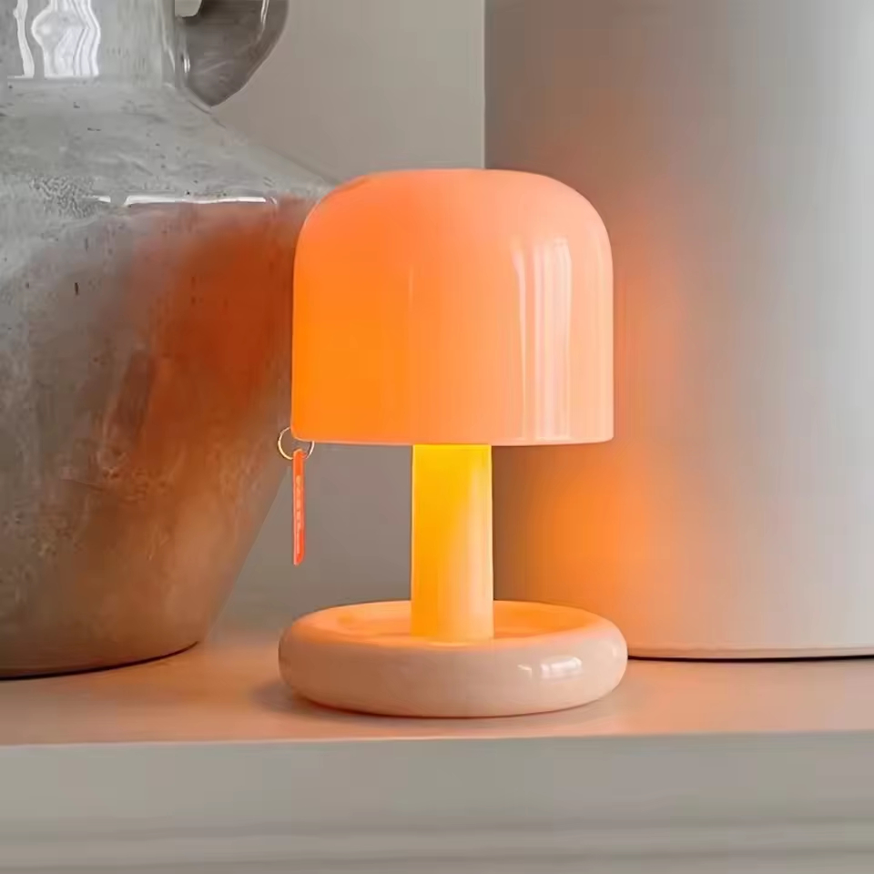 Mini Desktop Sunset Night Lamp - Mushroom Table Lamp review and price