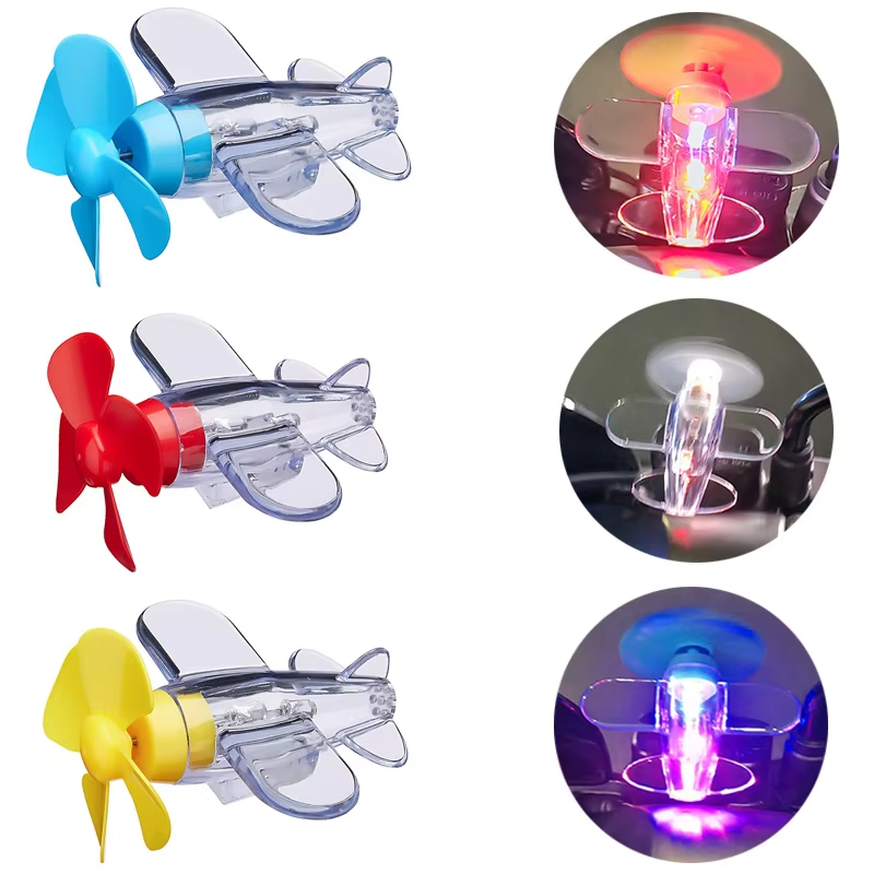 Wind Powered LED Airplane Orna - Lighting Decor Ideas review and price