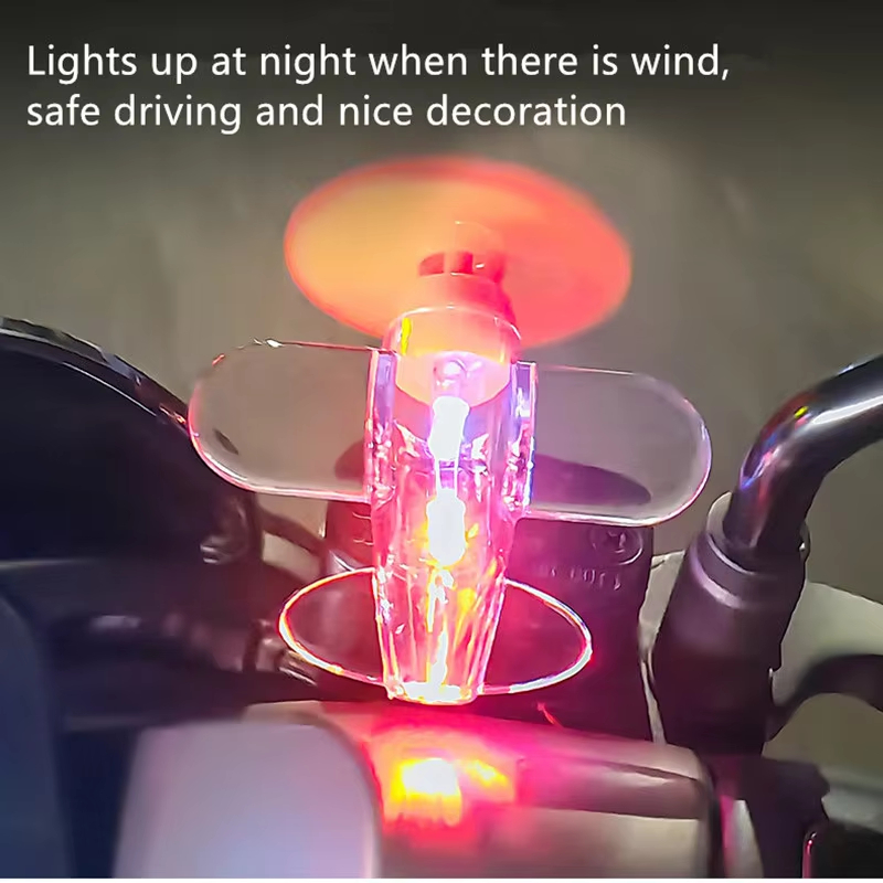 Wind Powered LED Airplane Orna - Lighting Decor Ideas review and price