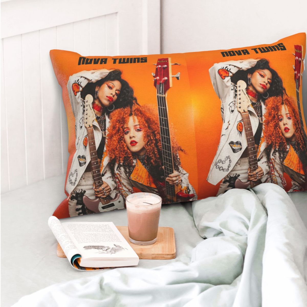 Nova Twins Rectangle Pillowcas - Nova Decor & Lighting Vase Glass Brun 26Cm review and price
