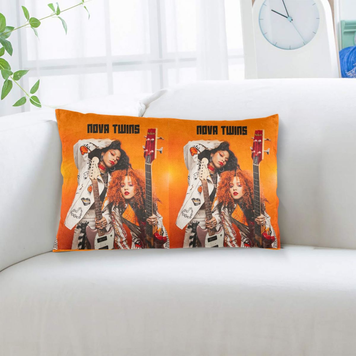 Nova Twins Rectangle Pillowcas - Nova Decor & Lighting Vase Glass Brun 26Cm review and price