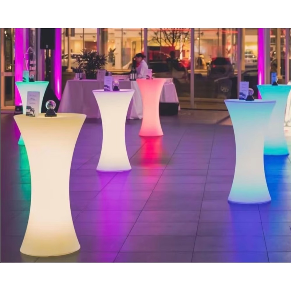 Wholesale LED High Bar Tables  - Lighting Decor Rentals review and price