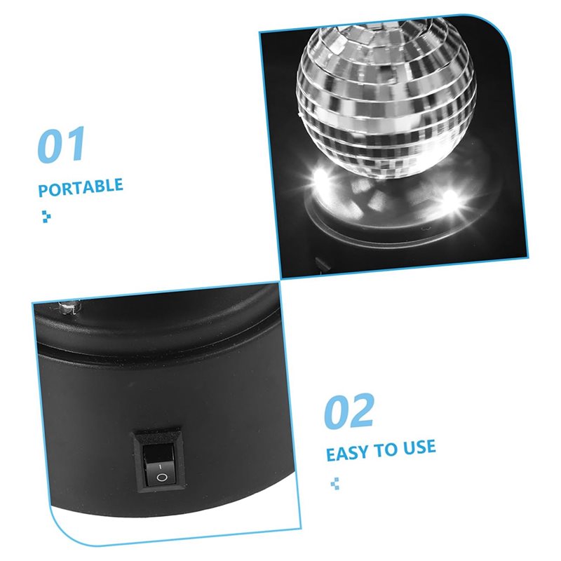 AB41-Battery-Powered Rotating  - Restaurant Lighting Decoration review and price